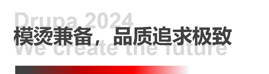 8年蓄势创新能量，888腾博会Drupa展机揭秘