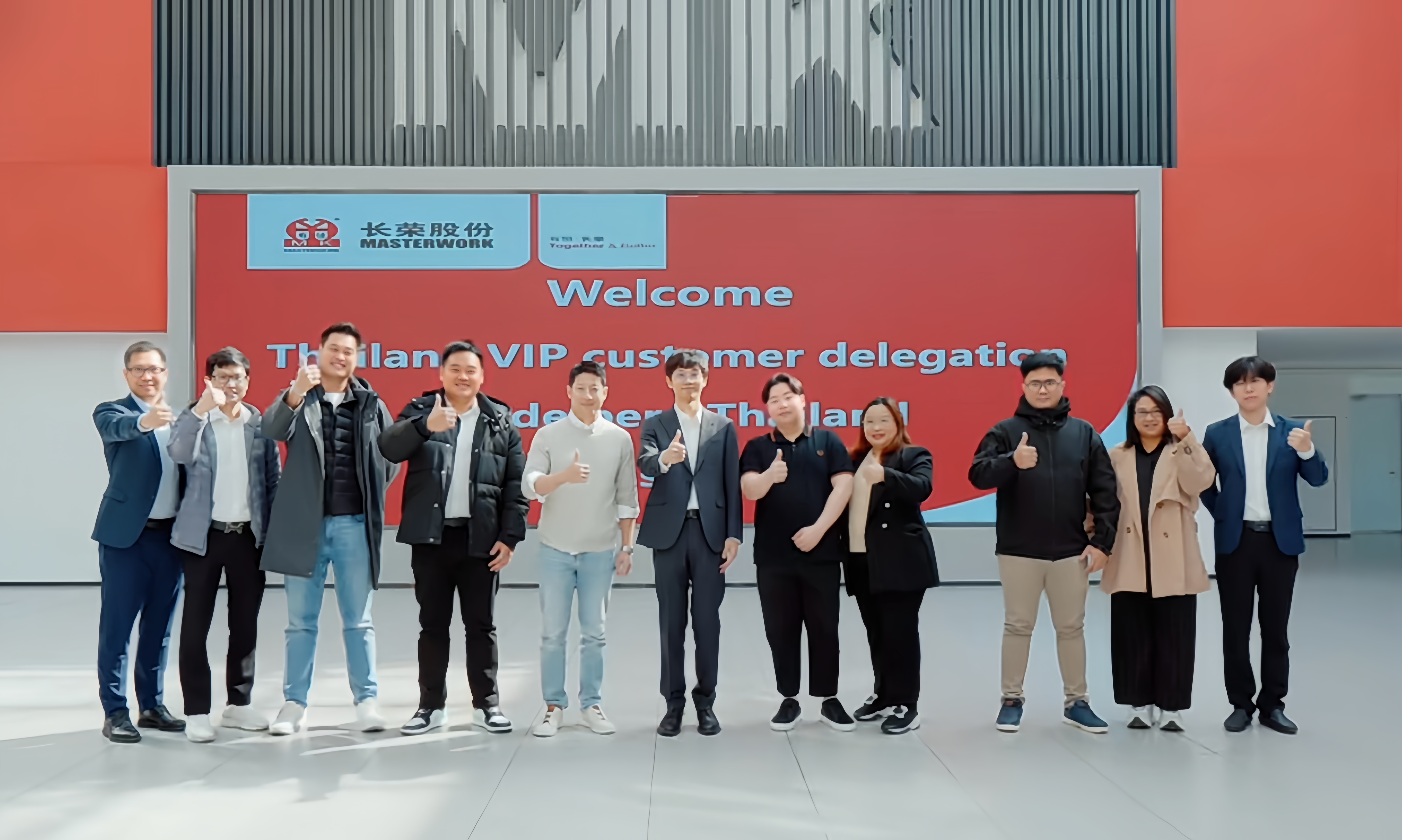 海德堡泰国客户团打卡888腾博会集团，扩大“国际朋友圈”