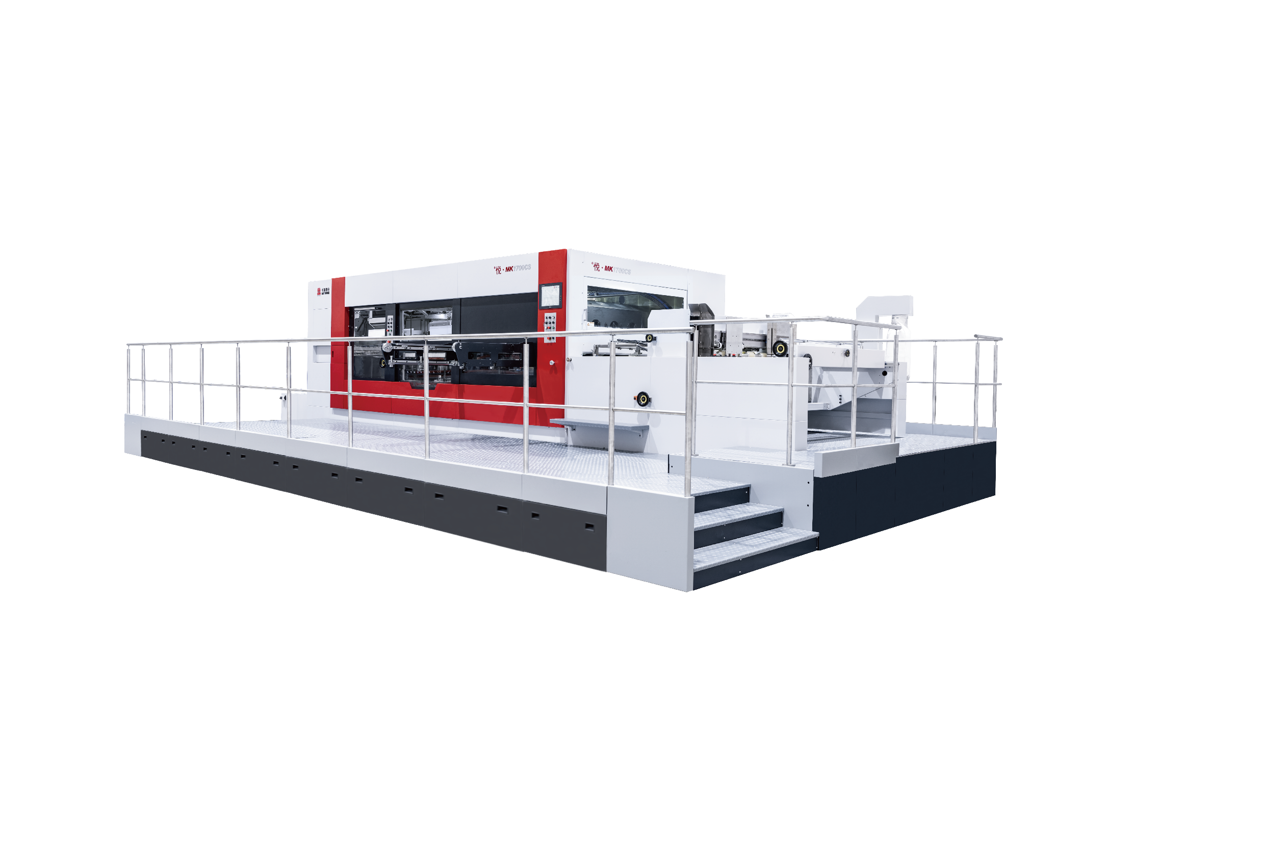 悦·1700CS瓦楞纸模切机
超大幅面瓦楞纸模切机，最高速度6000张/小时